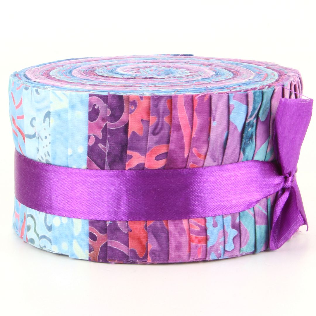 Fabric Jelly Roll Bundle Cotton Strips Pre Cut Quilting Patchwork Sew Assorted eBay